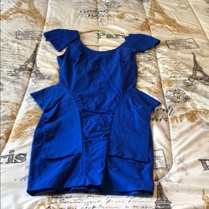 Akira peplum dress